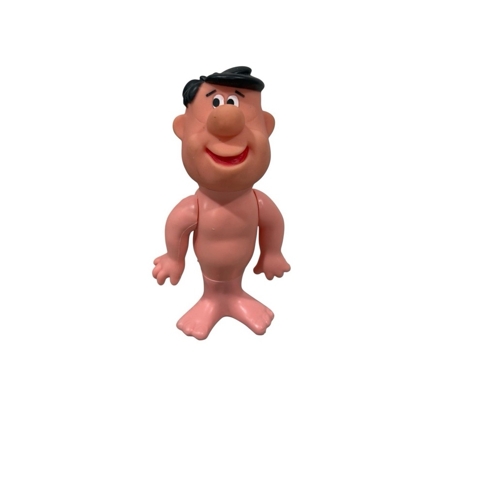 Vintage Hanna-Barbera Fred Flintstone R DAKIN Figure‎ 8" Tall Hong Kong 1970